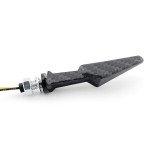 Clignotant V PARTS Demi-Arrow LEDs carbone