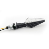 Clignotant V PARTS Demi-Arrow LEDs carbone