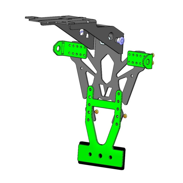 Support de plaque V PARTS - Suzuki