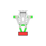 Support de plaque V PARTS - Suzuki