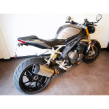 Support de plaque V PARTS - noir Triumph Speed Triple 1200