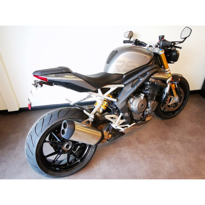Support de plaque V PARTS - noir Triumph Speed Triple 1200