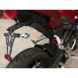 Support de plaque V PARTS noir Honda CB125R/300R