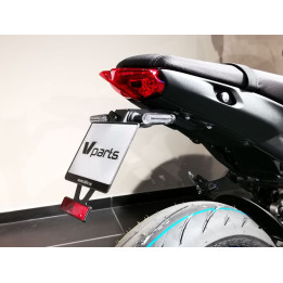Support de plaque V PARTS noir - Yamaha MT-09