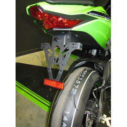 Support de plaque V PARTS noir Kawasaki ZX10R
