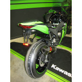 Support de plaque V PARTS noir Kawasaki ZX10R