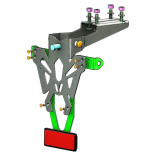 Support de plaque V PARTS noir Honda CB500X
