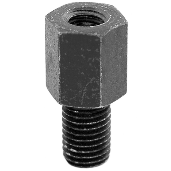 Adaptateur rétroviseur HIGHSIDER smart mâle M8/125 (à droite)/femelle M8/125 (à droite) - Noir