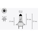 Ampoule TECNIUM H7 12V 55W