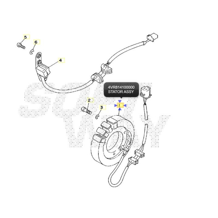 Stator TOURMAX - Yamaha