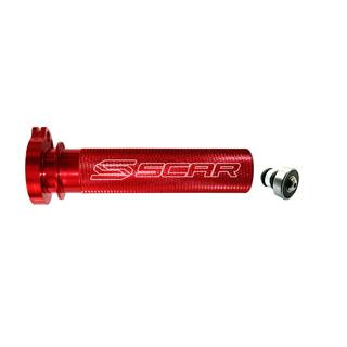 Barillet de gaz Scar alu + roulement rouge Honda | Oxmoto