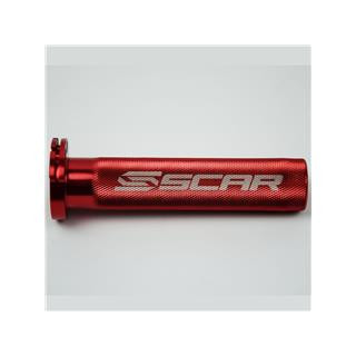 Barillet de gaz Scar alu + roulement rouge | Oxmoto