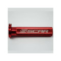 Barillet de gaz Scar alu + roulement rouge | Oxmoto