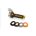 Poignée de gaz Domino krk evo orange KTM Husqvarna | Oxmoto
