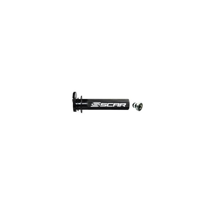 Barilet de gaz Scar alu + roulement noir | Oxmoto