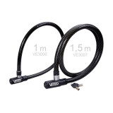 Cadenas de cable antivol VECTOR Max Lock - Ø20mm / 1,0m