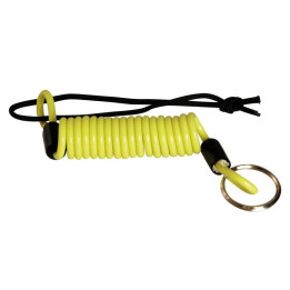 Câble de rappel bloque-disque/antivol VECTOR Minimax - Fluo Jaune