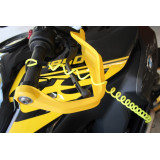 Câble de rappel bloque-disque/antivol VECTOR Minimax - Fluo Jaune