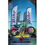 Lève-moto hydraulique VECTOR rouge (roues non incluses)