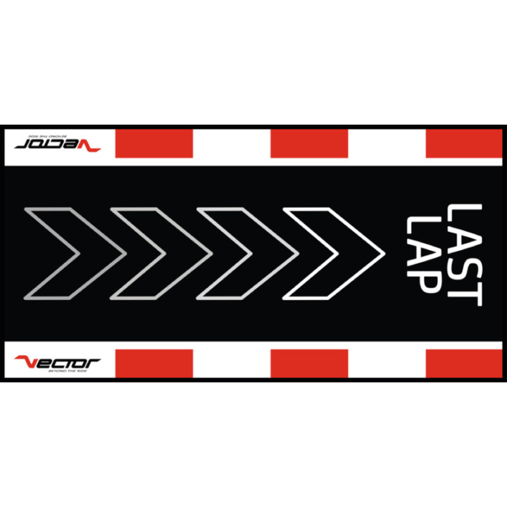 VECTOR Tapis de Paddock PRO - FIM - 200 x 100 cm - LAST LAP