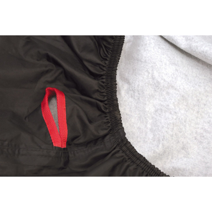 Housse de protection extérieure VECTOR Black Cotton pour moto/scooter - noir