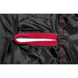 Housse de protection intérieure/extérieure VECTOR H20 pour moto/scooter avec top case - noir