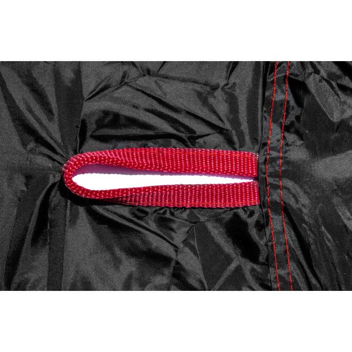 Housse de protection intérieure/extérieure VECTOR H20 pour moto/scooter avec top case et bulle haute - noir