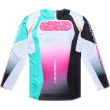 Maillot TROY LEE DESIGNS SE Pro - Sever blanc/Teal