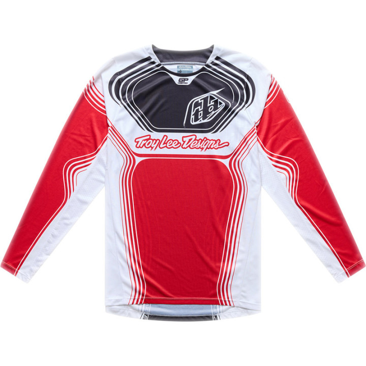 Maillot TROY LEE DESIGNS GP Pro - Streamline rouge/noir