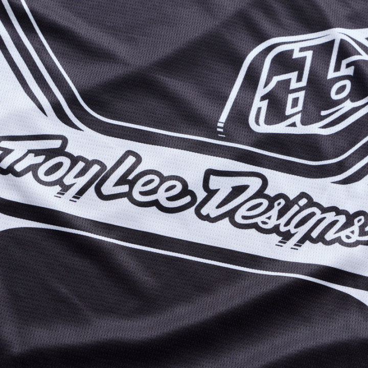 Maillot TROY LEE DESIGNS GP Pro - Streamline noir/blanc