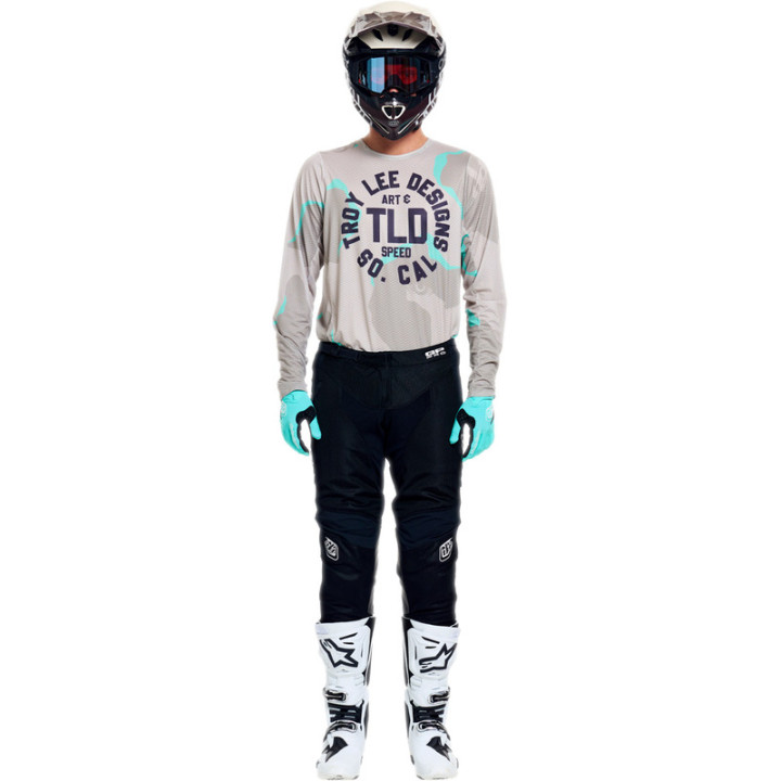 Maillot TROY LEE DESIGNS GP Pro Air - Camo Aqua Desert
