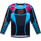 Maillot enfant TROY LEE DESIGNS GP Pro - Framework noir/cyan