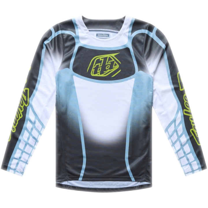 Maillot enfant TROY LEE DESIGNS GP Pro - Framework carbon/gris