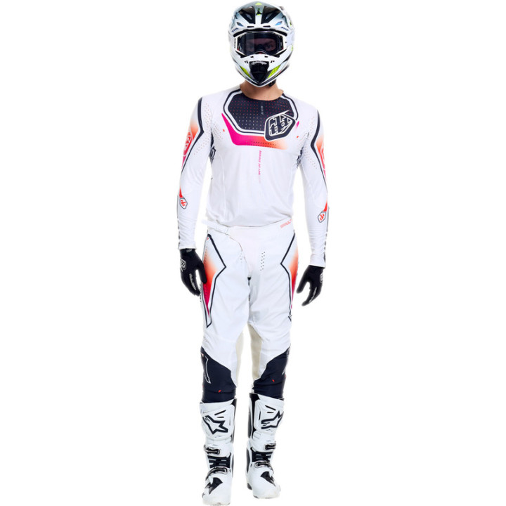Maillot TROY LEE DESIGNS SE Ultra - Proton blanc