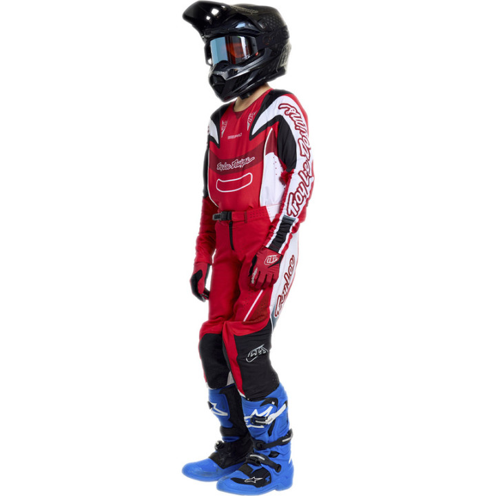 Maillot enfant TROY LEE DESIGNS SE Pro - Salvo rouge/blanc