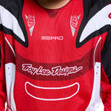 Maillot enfant TROY LEE DESIGNS SE Pro - Salvo rouge/blanc