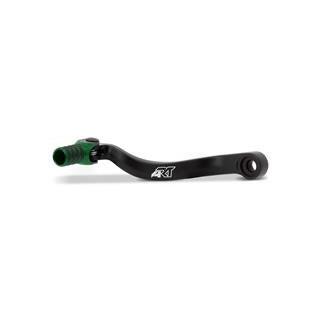 Sélecteur de vitesse ART alu vert Kawasaki kx250 | Oxmoto