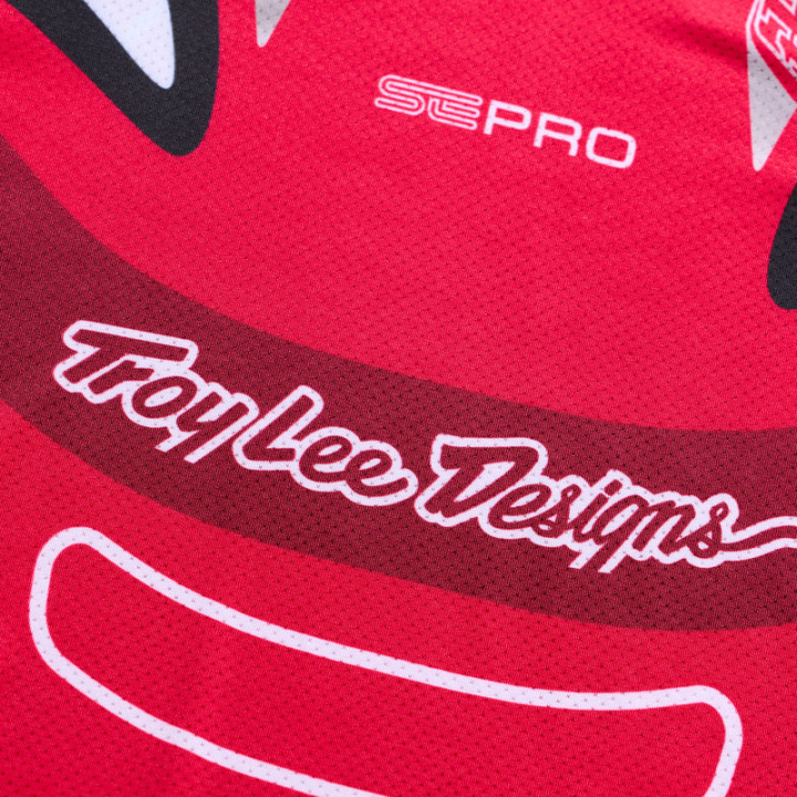 Maillot enfant TROY LEE DESIGNS SE Pro - Salvo rouge/blanc