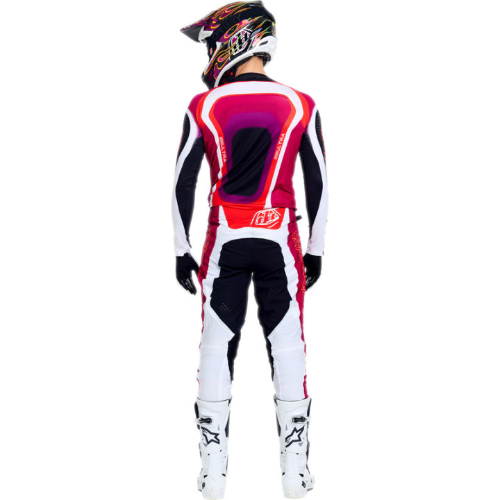 Maillot TROY LEE DESIGNS SE Ultra - Vision noir/fuschia