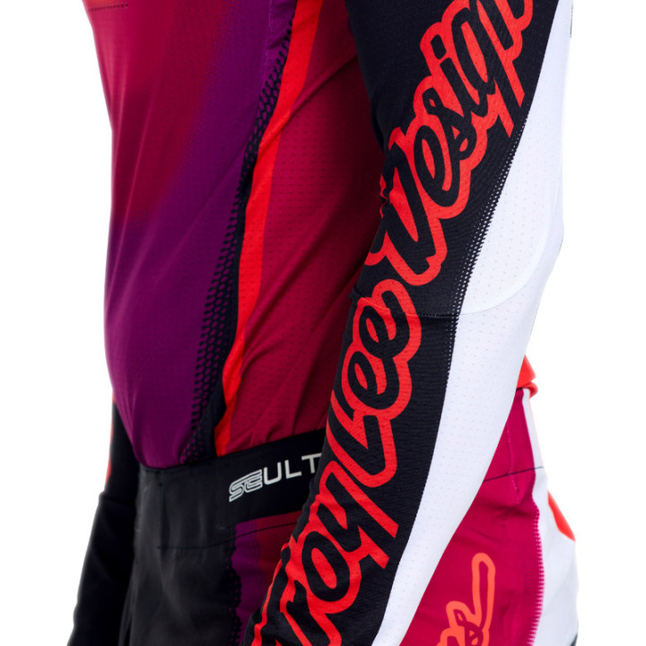 Maillot TROY LEE DESIGNS SE Ultra - Vision noir/fuschia