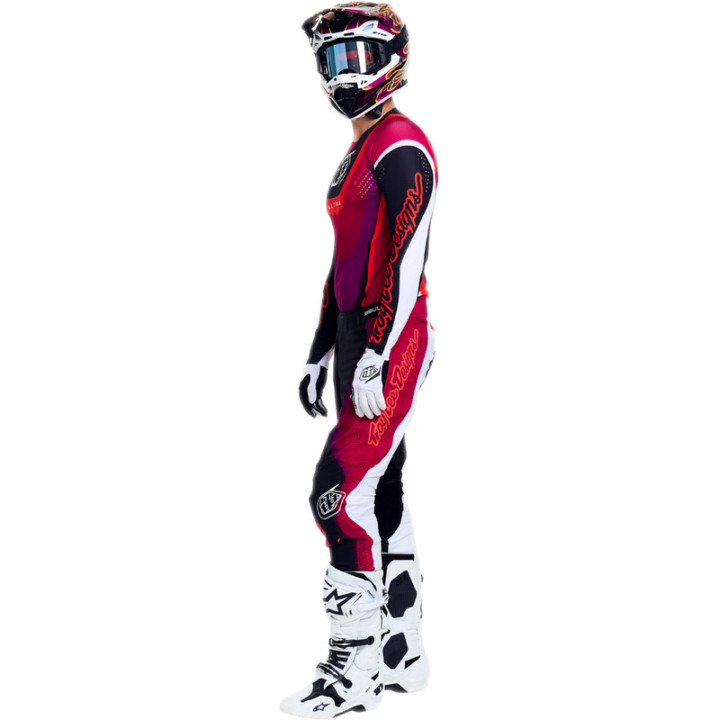 Maillot TROY LEE DESIGNS SE Ultra - Vision noir/fuschia
