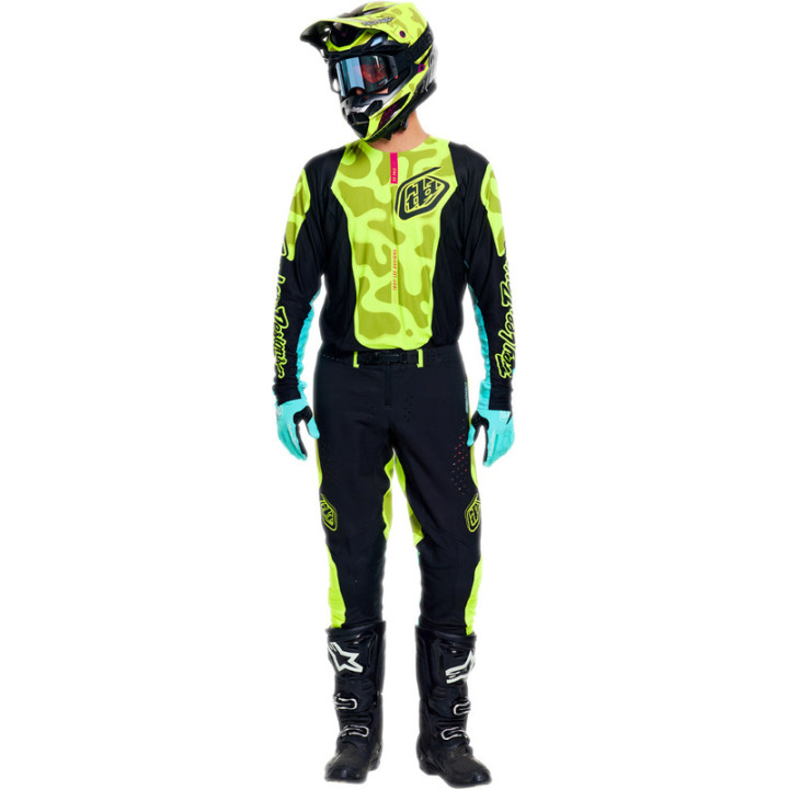 Maillot TROY LEE DESIGNS SE Pro - Myth noir/jaune fluo