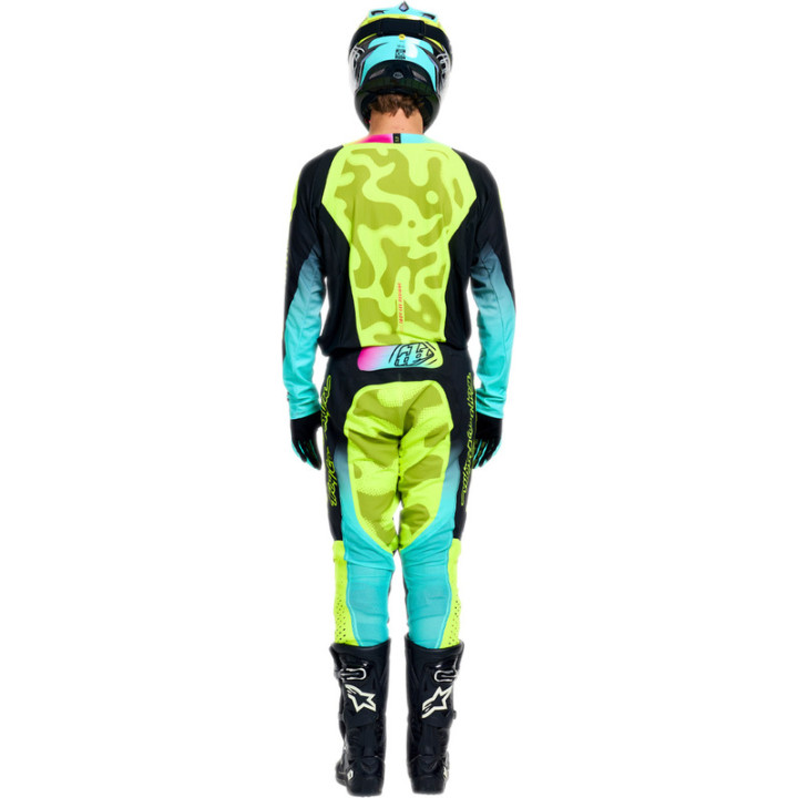 Maillot TROY LEE DESIGNS SE Pro - Myth noir/jaune fluo