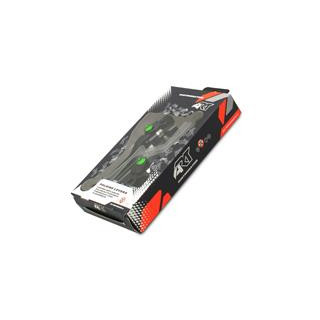 Leviers repliables ART noir/vis verte par paire MX7261-MX8265-GR