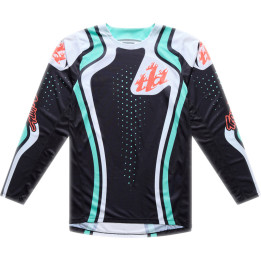 Maillot TROY LEE DESIGNS GP Pro - Roller noir/Teal