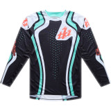 Maillot TROY LEE DESIGNS GP Pro - Roller noir/Teal