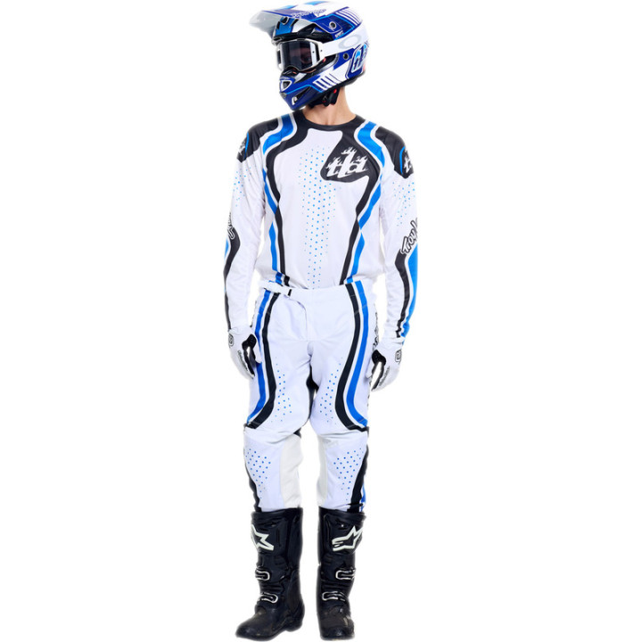 Maillot TROY LEE DESIGNS GP Pro - Roller blanc/bleu
