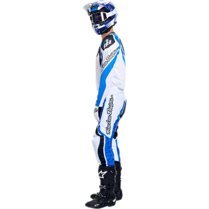 Maillot TROY LEE DESIGNS GP Pro - Roller blanc/bleu