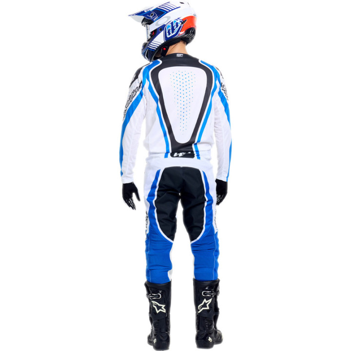 Maillot TROY LEE DESIGNS GP Pro - Roller blanc/bleu