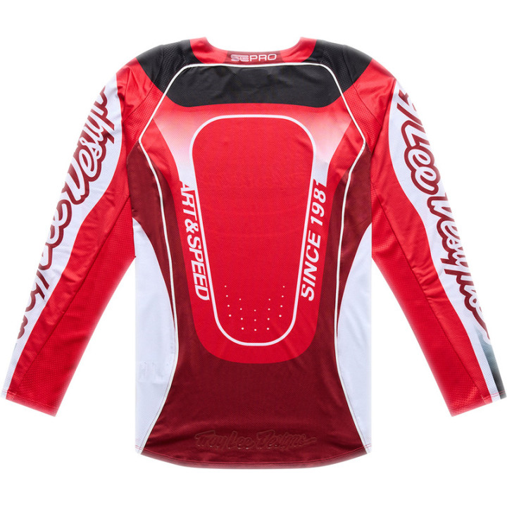 Maillot TROY LEE DESIGNS SE Pro - Salvo rouge/blanc